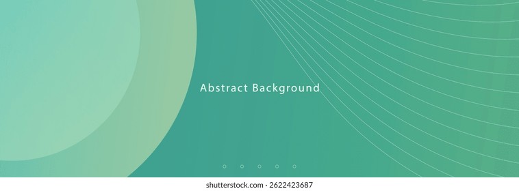 Abstract modern green background. vector.