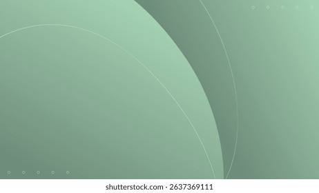 Abstract modern green background. vector.