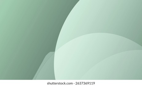 Abstract modern green background. vector.