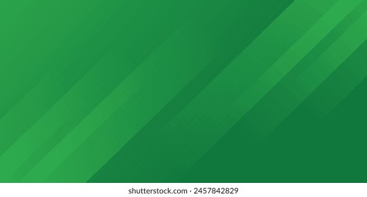 Abstract modern green geometric background. Dynamic shapes composition