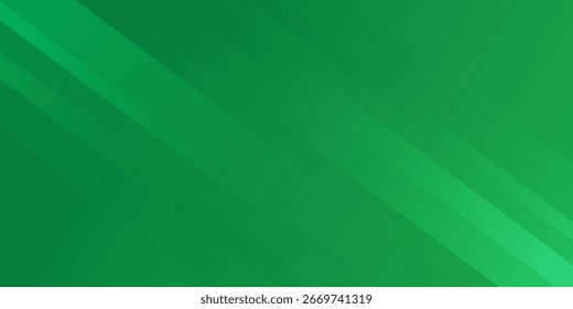 Abstract modern green geometric background. Dynamic shapes composition, modern design
