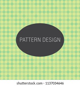 Abstract Modern green geometric pattern, seamless background, background can use for design.