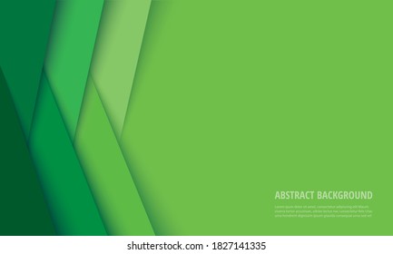 abstract modern green lines background vector illustration EPS10
