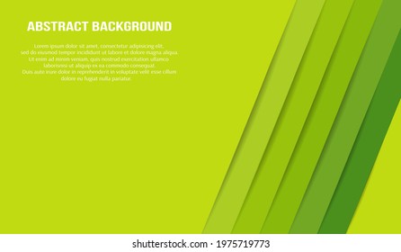 abstract modern green lines background vector illustration EPS10
