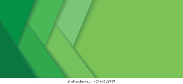 abstracto moderno líneas verdes Ilustración vectorial de fondo EPS10