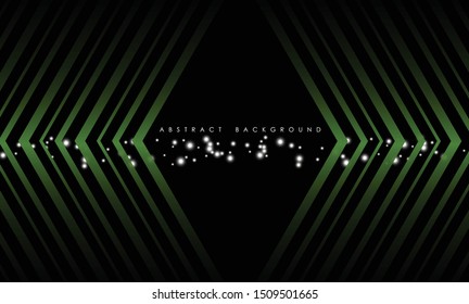 Abstract modern green triangle digital - Vector Background.