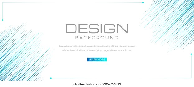Abstraktes, modernes Design von Halbton-Bannern
