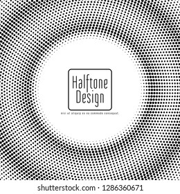 Abstract modern halftone design background