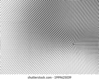 Resumen del patrón moderno de semitono con vector de fondo punteado