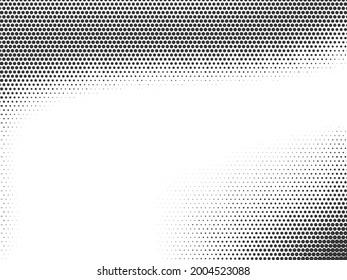 Resumen del patrón moderno de semitono con vector de fondo punteado