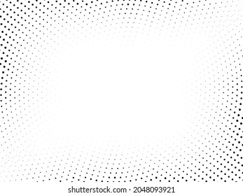 Abstract modern halftone pattern dotted background vector