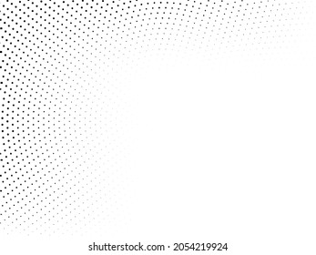 Abstract modern halftone pattern dotted background vector