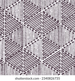 Abstract modern 
hand drawn geometric line, stripe triangles seamless pattern design for for scarf, rug, clothing, duvet cover, tile, carpet Mosaic  maze 