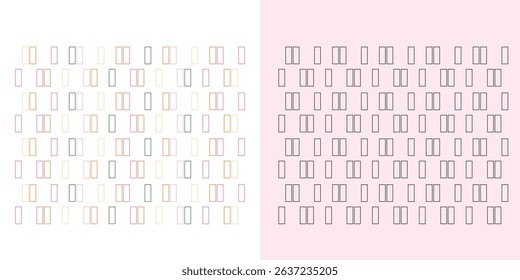 Abstract modern hand drawn patterns . Vector illustration. EPS 10 AI