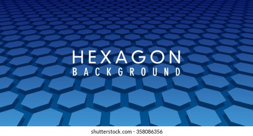 Abstract Modern hexagon Background