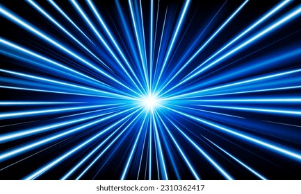 Resumen Moderno movimiento abstracto de alta velocidad y negocios de velocidad de luz con coche eléctrico y concepto Comunicación Hitech fondo de innovación, diseño vectorial