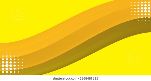 Abstract modern hipster graphic futuristic background. Yellow background with stripes. Vector abstract texture design background, bright poster, yellow and blue banner background Vector illustration.