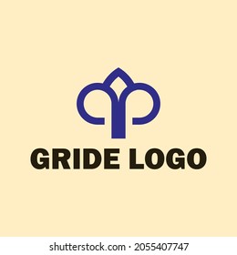 Abstract, modern icon logo vector design.