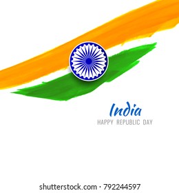 Abstract modern Indian Flag theme design background