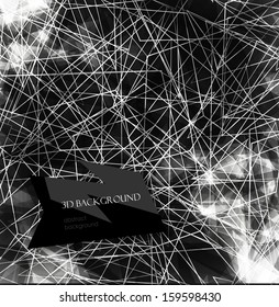 abstract modern Label or bubble