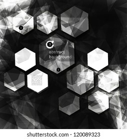 abstract  modern Label or bubble  with background, , can be used for website, info-graphics, banner.