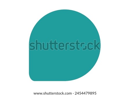 Abstract modern label. Editable Clip Art.