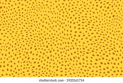 Abstract modern leopard seamless pattern. Animals trendy background. Beige and brown decorative vector stock illustration for print, card, postcard, fabric, textile. Modern ornament of stylized skin.