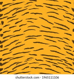 Abstract modern leopard seamless pattern. Animals trendy background. Beige and black decorative vector stock illustration for print, card, postcard, fabric, textile. Modern ornament of stylized skin.