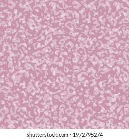 Abstract modern leopard seamless pattern. Animals trendy background. Pink and white decorative vector stock illustration for print, card, postcard, fabric, textile. Modern ornament of stylized skin.