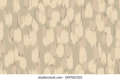 Abstract modern leopard seamless pattern. Animals trendy background. Beige decorative vector stock illustration for print, card, postcard, fabric, textile. Modern ornament of stylized skin.