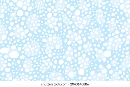 Abstract modern leopard seamless pattern. Animals trendy background. Blue and white decorative vector stock illustration for print, card, postcard, fabric, textile. Modern ornament of stylized skin.
