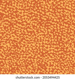 Abstract modern leopard seamless pattern. Animals trendy background. Yellow and brown decorative vector stock illustration for print, card, postcard, fabric, textile. Modern ornament of stylized skin.