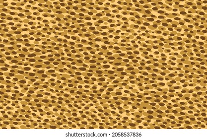 Abstract modern leopard seamless pattern. Animals trendy background. Beige and brown decorative vector stock illustration for print, card, postcard, fabric, textile. Modern ornament of stylized skin.