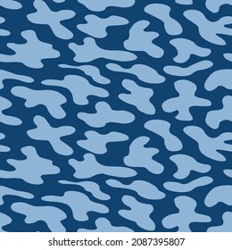 Abstract modern leopard seamless pattern. Animals trendy background. Color decorative vector stock illustration for print, card, postcard, fabric, textile. Modern ornament of stylized skin.