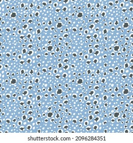 Abstract modern leopard seamless pattern. Animals trendy background. Color decorative vector stock illustration for print, card, postcard, fabric, textile. Modern ornament of stylized skin.