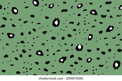 Abstract modern leopard seamless pattern. Animals trendy background. Color decorative vector stock illustration for print, card, postcard, fabric, textile. Modern ornament of stylized skin.