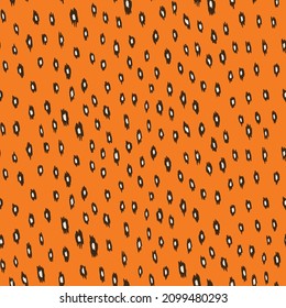 Abstract modern leopard seamless pattern. Animals trendy background. Color decorative vector stock illustration for print, card, postcard, fabric, textile. Modern ornament of stylized skin.