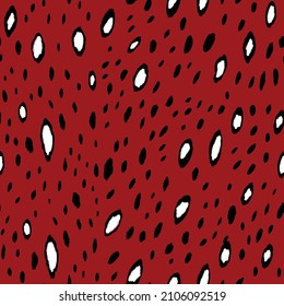Abstract modern leopard seamless pattern. Animals trendy background. Color decorative vector stock illustration for print, card, postcard, fabric, textile. Modern ornament of stylized skin.