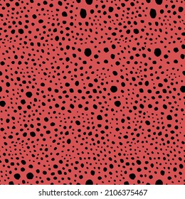 Abstract modern leopard seamless pattern. Animals trendy background. Color decorative vector stock illustration for print, card, postcard, fabric, textile. Modern ornament of stylized skin.