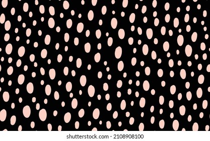 Abstract modern leopard seamless pattern. Animals trendy background. Beige and black decorative vector stock illustration for print, card, postcard, fabric, textile. Modern ornament of stylized skin.