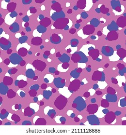 Abstract modern leopard seamless pattern. Animals trendy background. Color decorative vector stock illustration for print, card, postcard, fabric, textile. Modern ornament of stylized skin.