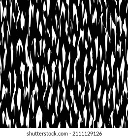 Abstract modern leopard seamless pattern. Animals trendy background. Black and white decorative vector stock illustration for print, card, postcard, fabric, textile. Modern ornament of stylized skin.