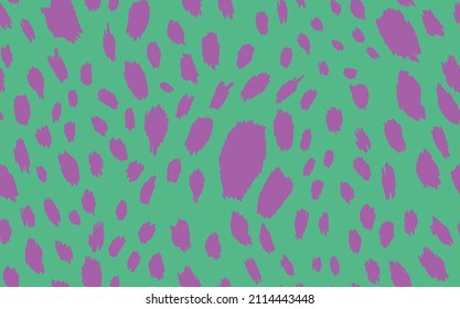 Abstract modern leopard seamless pattern. Animals trendy background. Color decorative vector stock illustration for print, card, postcard, fabric, textile. Modern ornament of stylized skin.