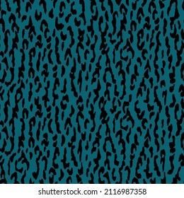 Abstract modern leopard seamless pattern. Animals trendy background. Color decorative vector stock illustration for print, card, postcard, fabric, textile. Modern ornament of stylized skin.