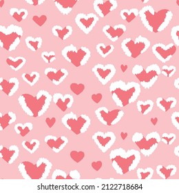 Abstract modern leopard seamless pattern. Animals trendy background. Color decorative vector stock illustration for print, card, postcard, fabric, textile. Modern ornament of stylized skin.