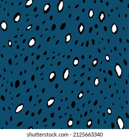 Abstract modern leopard seamless pattern. Animals trendy background. Color decorative vector stock illustration for print, card, postcard, fabric, textile. Modern ornament of stylized skin.