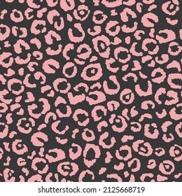 Abstract modern leopard seamless pattern. Animals trendy background. Color decorative vector stock illustration for print, card, postcard, fabric, textile. Modern ornament of stylized skin.