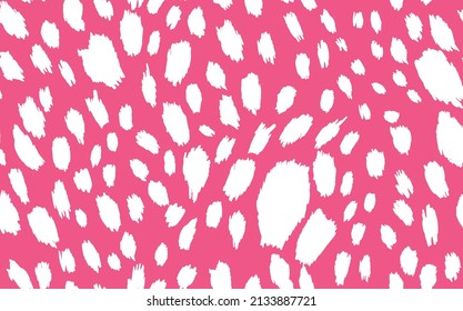 Abstract modern leopard seamless pattern. Animals trendy background. Color decorative vector stock illustration for print, card, postcard, fabric, textile. Modern ornament of stylized skin.