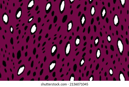 Abstract modern leopard seamless pattern. Animals trendy background. Color decorative vector stock illustration for print, card, postcard, fabric, textile. Modern ornament of stylized skin.