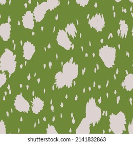 Abstract modern leopard seamless pattern. Animals trendy background. Color decorative vector stock illustration for print, card, postcard, fabric, textile. Modern ornament of stylized skin.